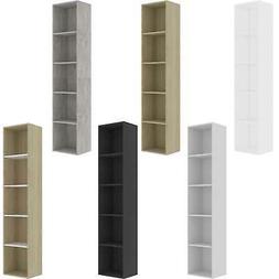 5-Shelf Bookcase Storage Cabinet Display Shelving Book Books
