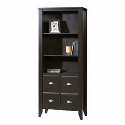 Bookcase with Drawers Bookshelf Library Storage Cabinet Shel