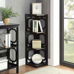 Copper Grove Hitchie 3-tier Corner Bookcase