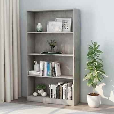 4-Tier Book Cabinet Storage Stand Rack Shelf Organizer Bookc