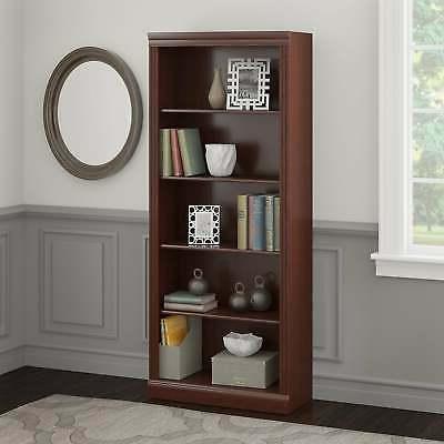 Copper Grove Dobrich 5-shelf Bookcase in Cherry - 29.88"L x 
