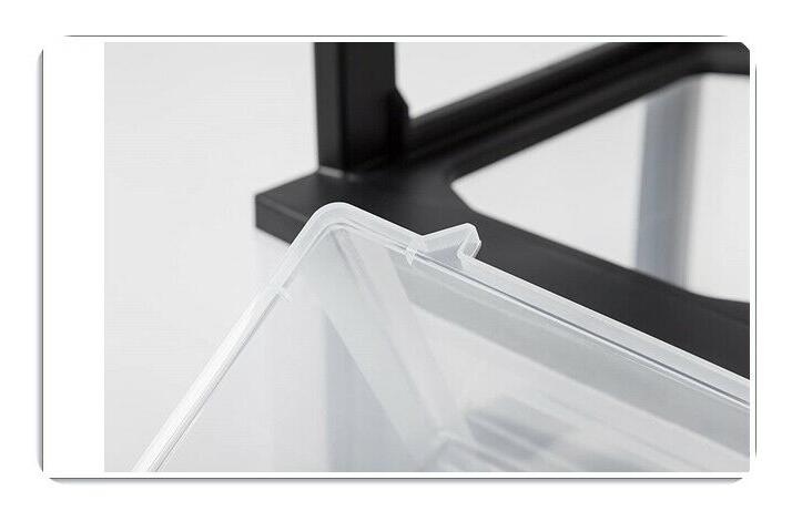 IRIS USA, Inc. 6-Drawer Cart Organizer Top, Black,