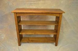 Large Size Mission Arts & Crafts Oak Bookcase - Custom Furni
