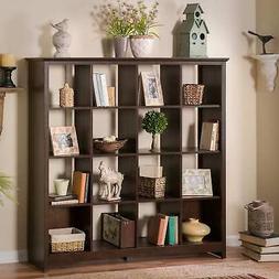 Copper Grove Plovdiv 16-cube Bookcase in Cherry Brown